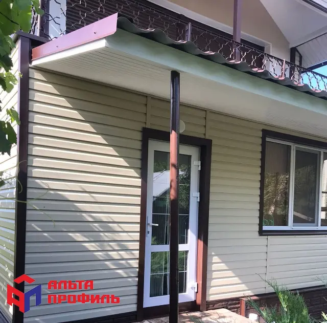 АЛЯСКА виниловый сайдинг | ИВОРИ - 3,00 х 0,205 м.