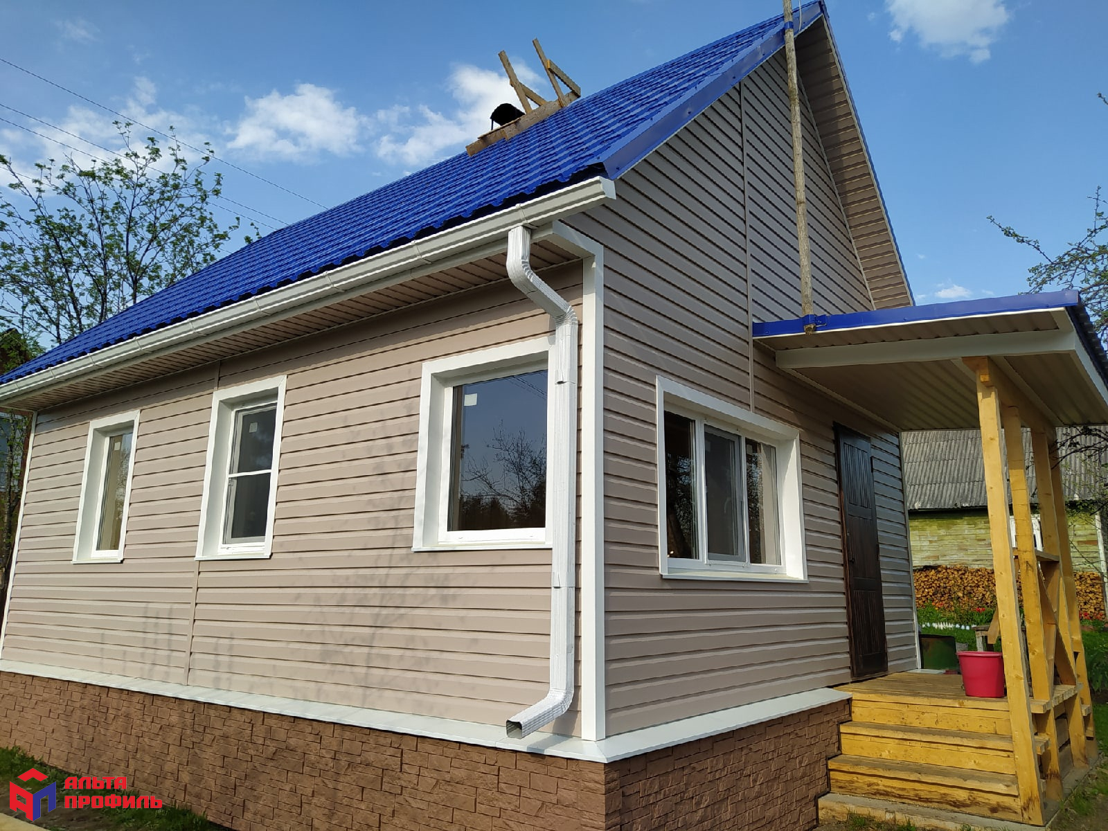 АЛЯСКА виниловый сайдинг | ИВОРИ - 3,00 х 0,205 м.