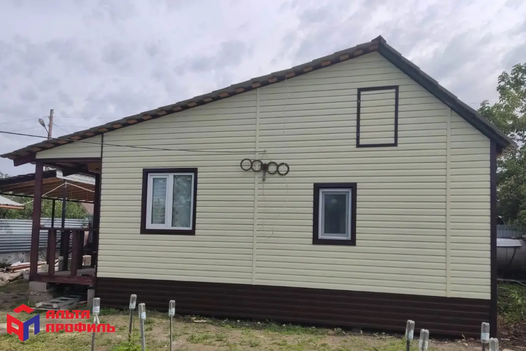 АЛЯСКА виниловый сайдинг | ИВОРИ - 3,00 х 0,205 м.